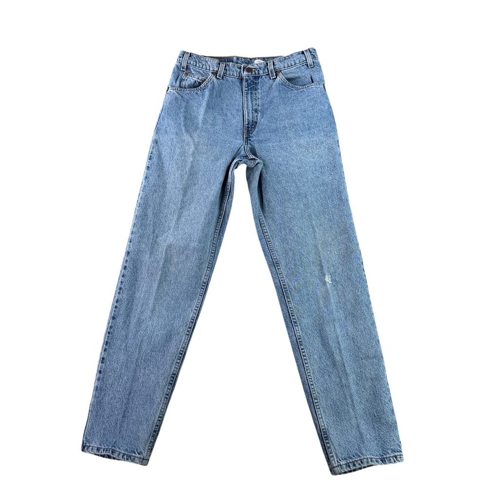 Levis 550 Jeans Mens 31x32 Blue Vintage 90s Orange Tab Relaxed Tapered 0550-0213
